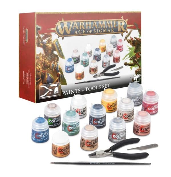 Age of Sigmar : Set de Peintures + Outils