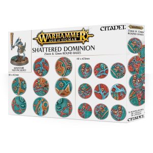 Shattered Dominion : Socles de 25 et 32mm