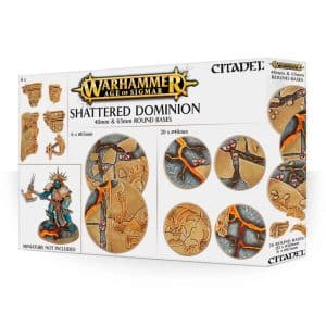 Shattered Dominion : Socles de 40 et 65mm