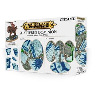 Shattered Dominion : Socles ovales de 60 et 90mm