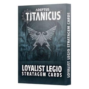 Adeptus Titanicus : Loyalist Legio Stratagem Cards