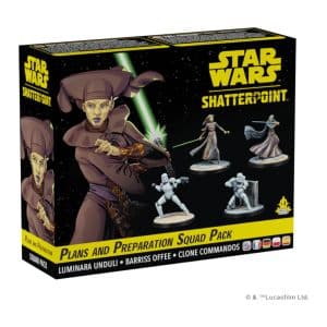 Star Wars Shatterpoint : Set d'Escouade Planification et Préparation