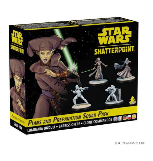 Star Wars Shatterpoint : Set d'Escouade Planification et Préparation