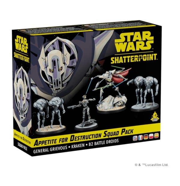 Star Wars Shatterpoint : Set d'Escouade Soif de Destruction