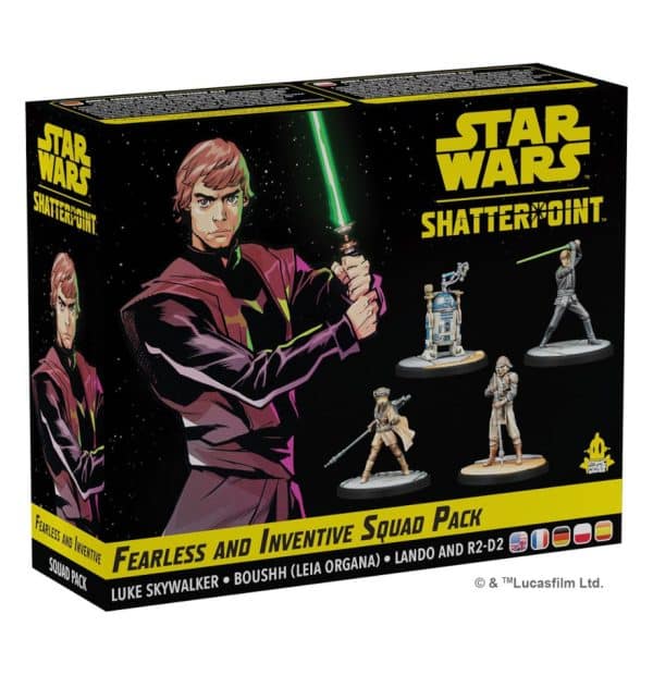 Star Wars Shatterpoint : Set d'Escouade Courageux et Inventif