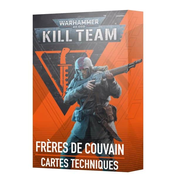 Kill Team : Cartes Techniques - Frères de Couvain