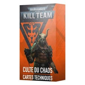 Kill Team : Cartes Techniques - Culte du Chaos