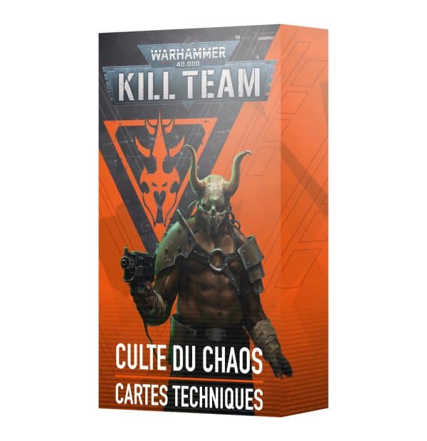 Kill Team : Cartes Techniques - Culte du Chaos