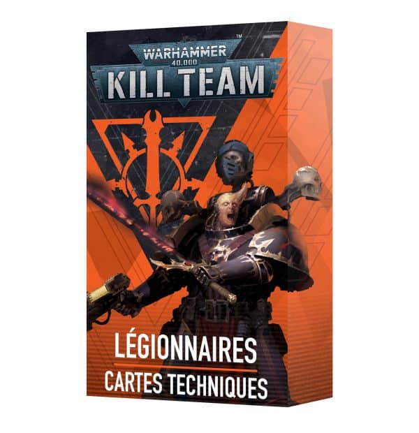 Kill Team : Cartes Techniques - Légionnaires