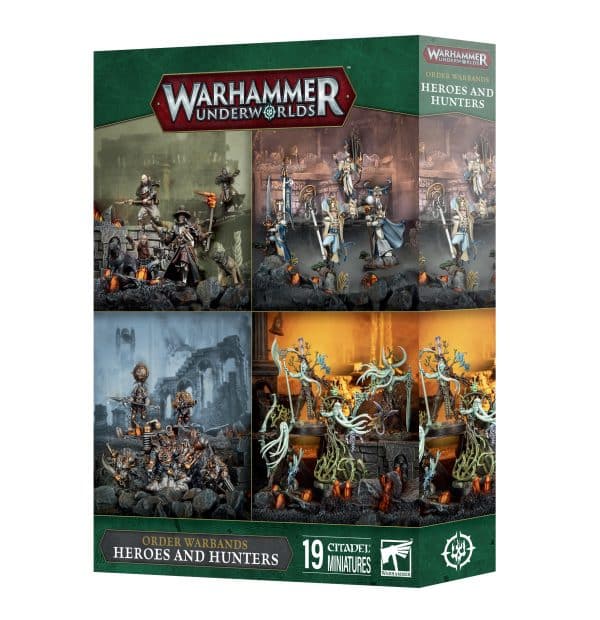 Warhammer Underworlds : Bandes de l'Ordre - Héros et Chasseurs