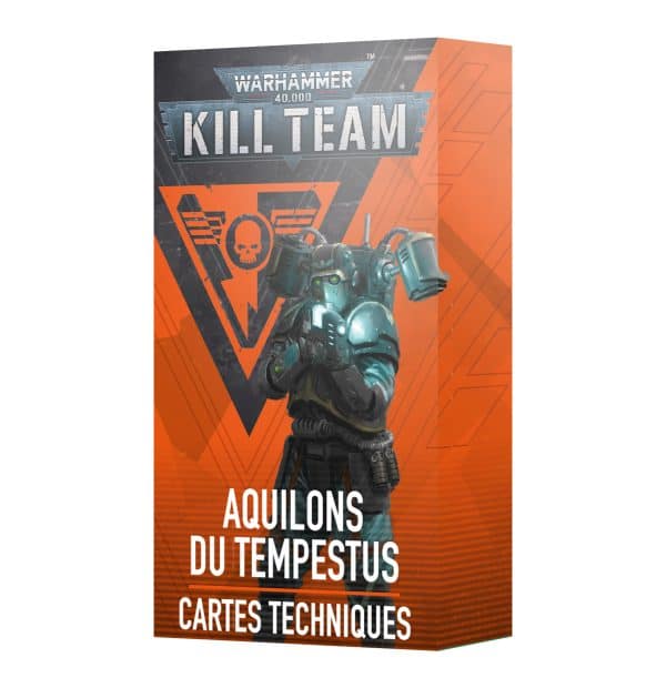 Kill Team : Cartes Techniques - Aquilons du Tempestus