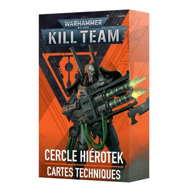 Kill Team : Cartes Techniques - Cercle Hiérotek