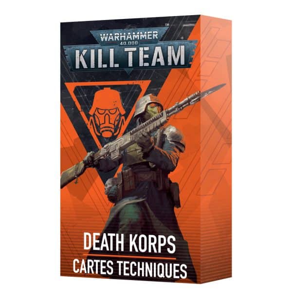 Kill Team : Cartes Techniques - Death Korps