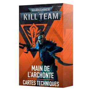 Kill Team : Cartes Techniques - Main de l'Archonte