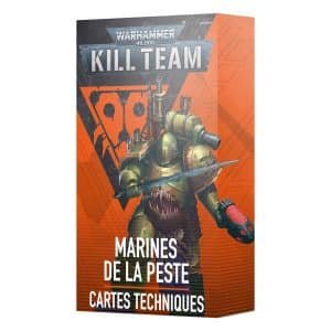 Kill Team : Cartes Techniques - Marines de la Peste