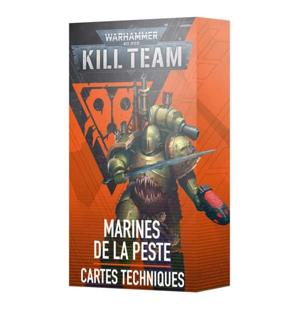 Kill Team : Cartes Techniques - Marines de la Peste