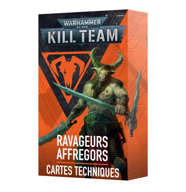 Kill Team : Cartes Techniques - Ravageurs Affregors