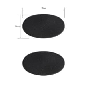 Socles Ovales 90x52mm
