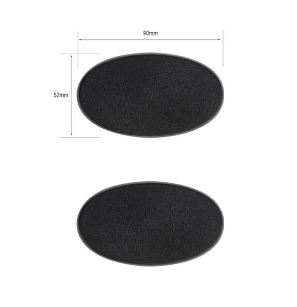 Socles Ovales 90x52mm