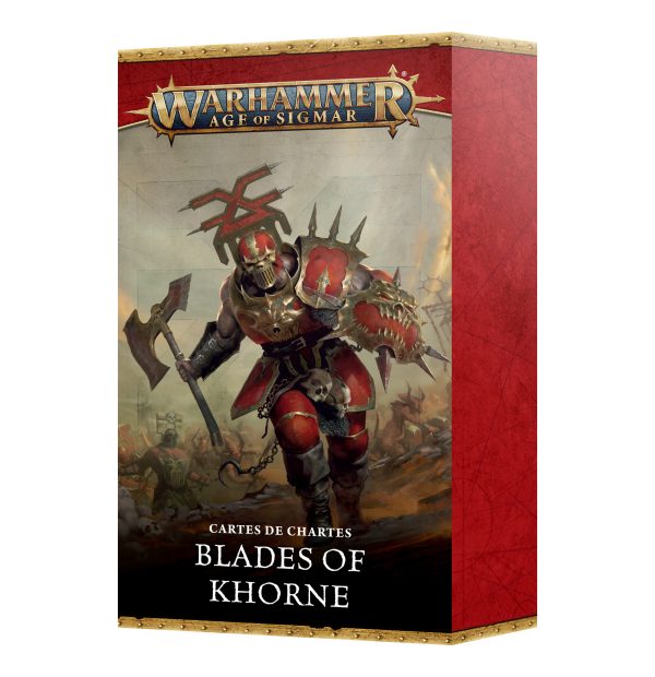 Cartes de Charte : Lames de Khorne