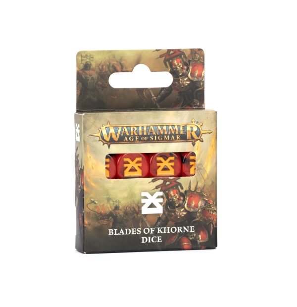 Set de Dés des Lames de Khorne